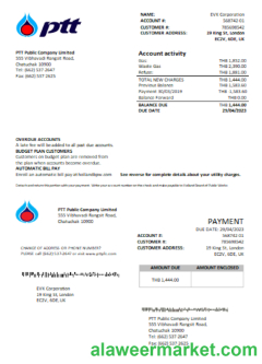 PTT gas utility business bill  SCR
